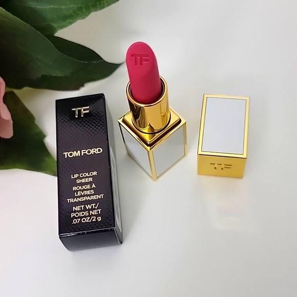 TOM FORD Lip Color Sheer Rouge A Levres 0.07 oz Mini Lipstick 33 JESSICA - Picture 4 of 9